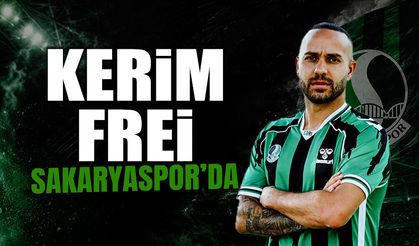 Tecrübeli Futbolcu Kerim Frei Sakaryaspor'da
