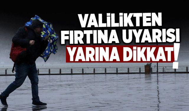 Fırtına Uyarısı! Kuvvetli Geliyor