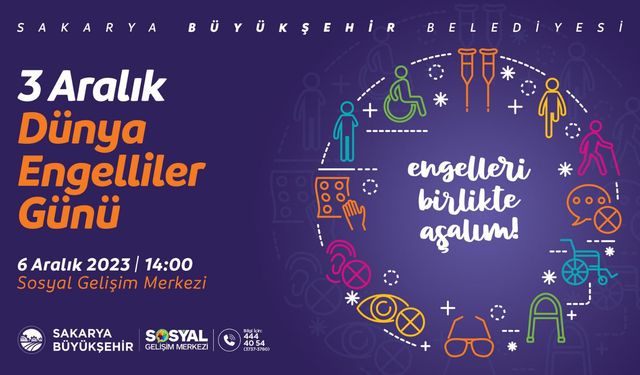 Dünya Engelliler Günü Özel Programla Kutlanacak