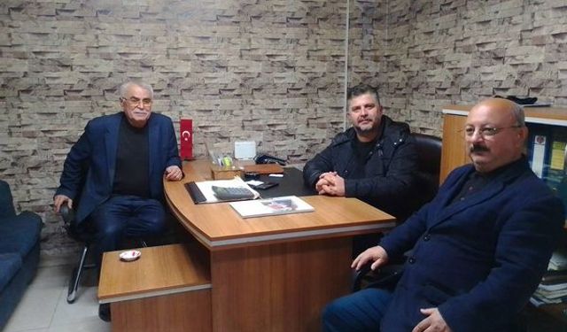 Şahin Akı Esnaf Temsilcilerini Ziyaret Etti