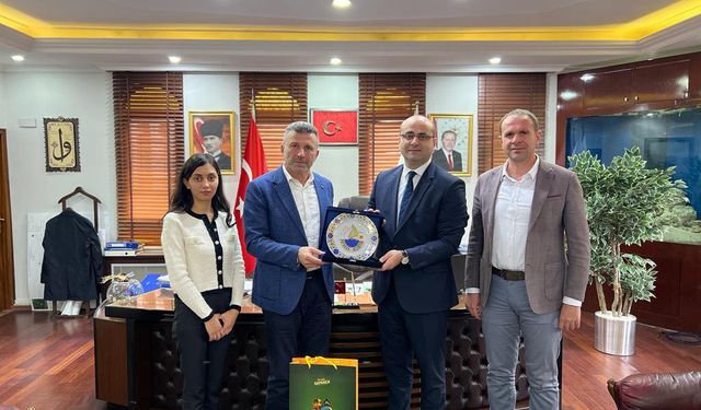 Gürcistan İstanbul Başkonsolosundan, Başkan Özen’e Ziyaret