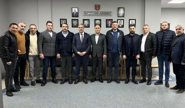 Alemdar’dan Şoförler ve Otomobilciler Esnaf Odasına Ziyaret