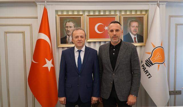 Büyükşehir Aday Adayı Duran’dan AK Parti İl Başkanlığına Ziyaret
