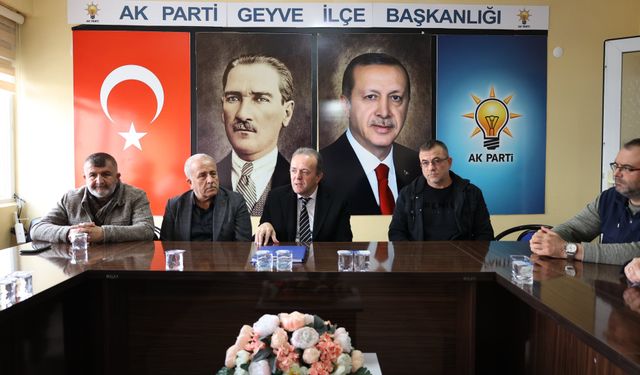 Rıdvan Duran, İlçe Teşkilatlarıyla Bir Araya Gelmeye Devam Ediyor