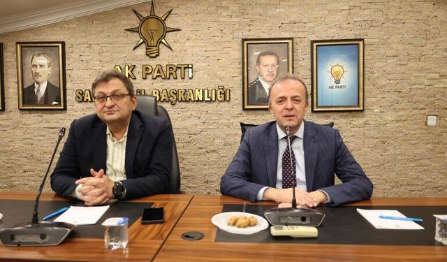 Rıdvan Duran AK Parti Sakarya İl Yönetim Kuruluyla Bir Araya Geldi