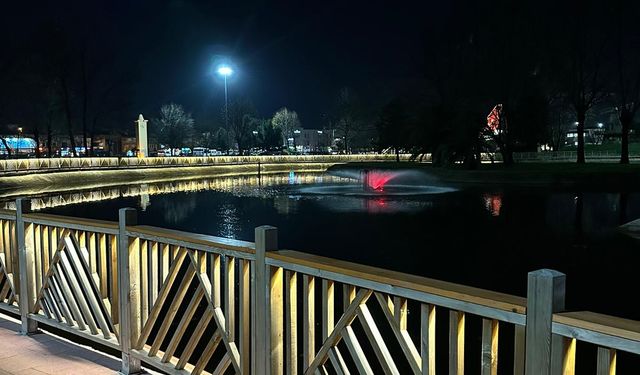 Aziz Duran Parkı’nın Gece Görüntüsü Bu Dokunuşla Değişti