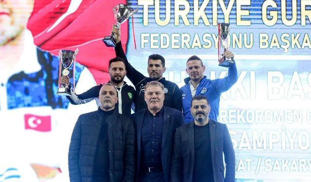 Güreş'te, Sakarya Büyükşehir Belediyesi Spor Kulübü Türkiye Üçüncüsü Oldu