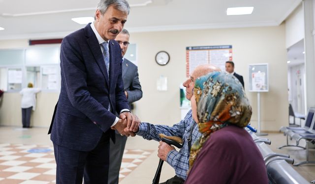Başkan Alemdar Büyükşehir Tıp Merkezi’ni Ziyaret Etti