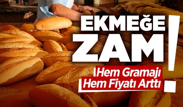 Sakarya'da Ekmeğe Zam! Hem Gramajı Hem Fiyatı Arttı...