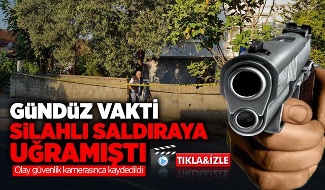 Saldırıya Uğramıştı! Olay Anı Güvenlik Kamerasında