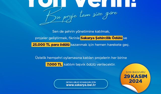 Sakarya’nın Geleceği İçin Sözü Gençler Verecek