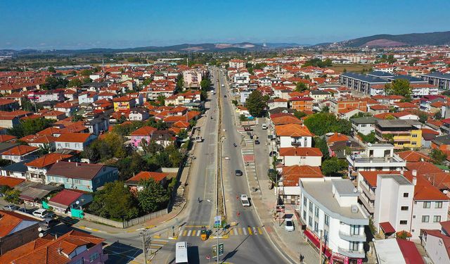 Ahmet Yesevi Caddesi Yenileniyor