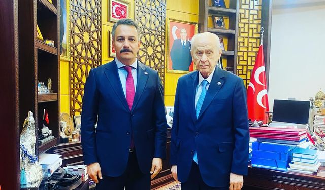 Taraklı Belediye Başkanı İbrahim Pilavcı, MHP Genel Başkanı Devlet Bahçeli’yi Ziyaret Etti