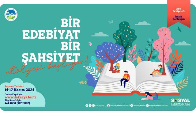 “Bir Edebiyat Bir Şahsiyet” Atölyesi Öğrencilere Kapılarını Açıyor