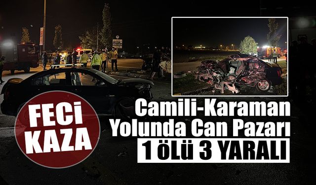 Camili-Karaman Yolunda Can Pazarı!