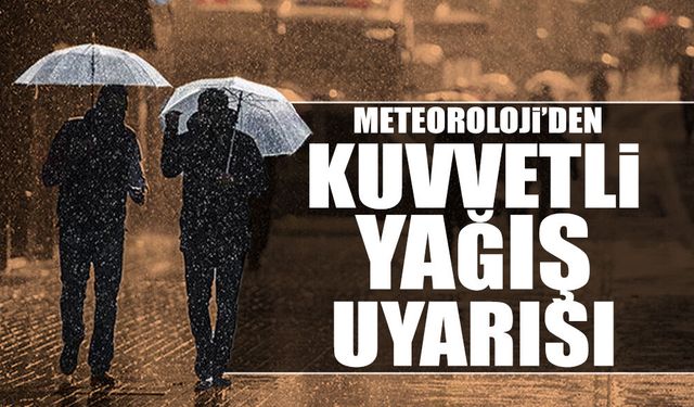Sakarya’da Yağışlı Hava Alarmı!