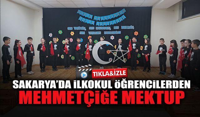 Sakarya’da İlkokul Öğrencilerden Mehmetçiğe Mektup