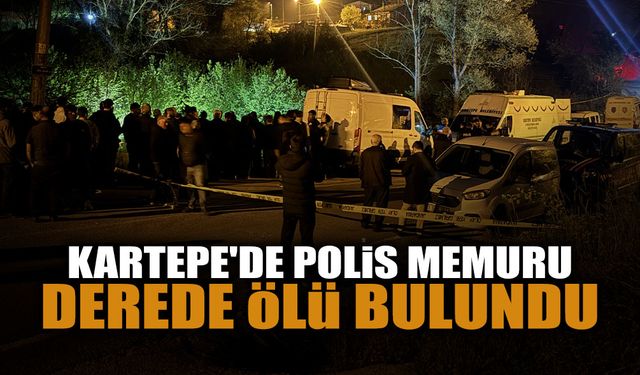 Kartepe'de Polis Memuru Derede Ölü Bulundu