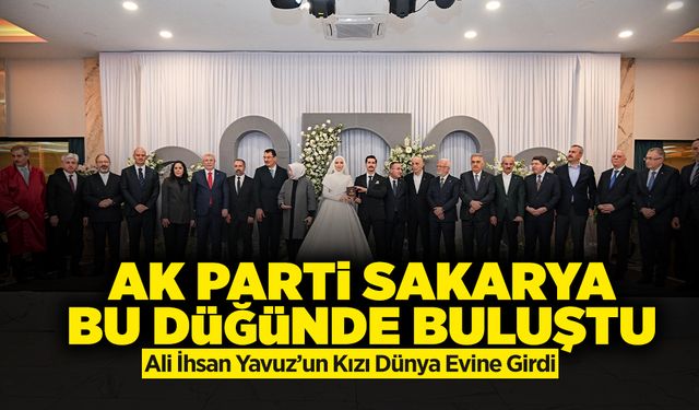 Ak Parti Sakarya Bu Düğünde Buluştu