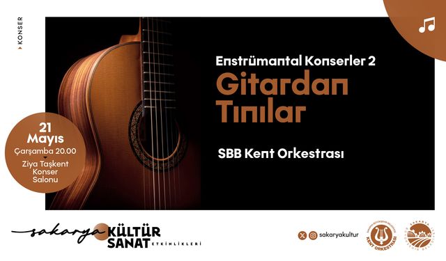 ‘Gitardan Tınılar’ Konseri Ziya Taşkent’te