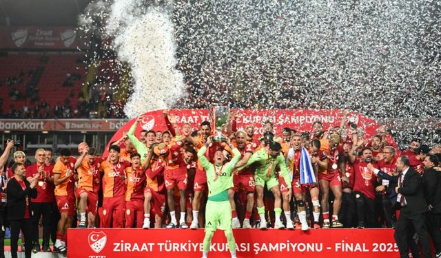 Türkiye Kupası'nda Şampiyon Galatasaray