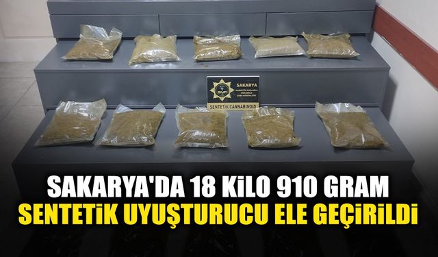 Sapanca'da Uyuşturucu Operasyonu