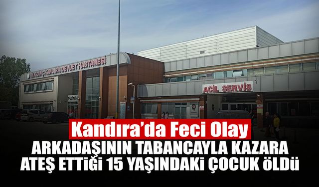 Kandıra’da Feci Olay