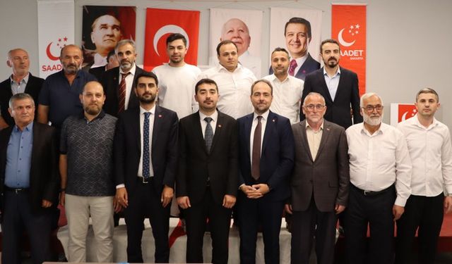 Saadet Partisi Ferizli İlçe Başkanlığına Metehan Kaya Seçildi