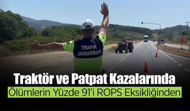 Tarım Araçlarının Karıştığı Kaza Verileri Paylaşıldı