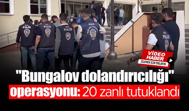 Sakarya Merkezli Operasyonda 20 Tutuklama