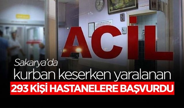 Kurban Keserken Yaralananlar Hastanelere Başvurdu