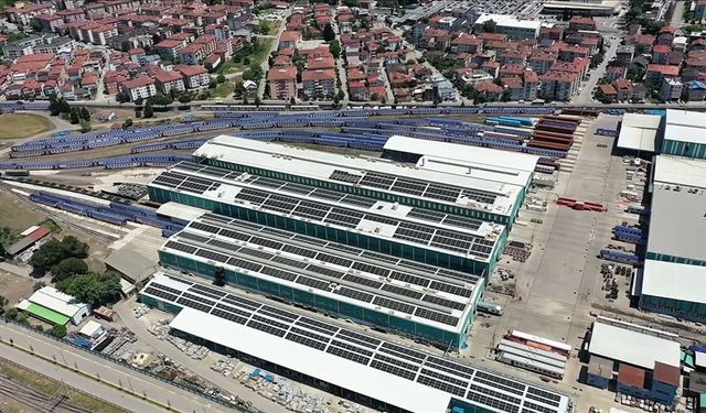 TÜRASAŞ Sakarya Bölge Müdürlüğü'ndeki GES Çalışmalarında Sona Gelindi