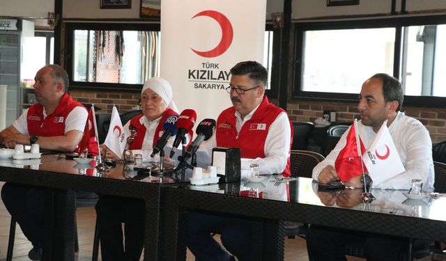 Türk Kızılay Sakarya Şube Başkanı Koç, Basın Mensuplarıyla Buluştu