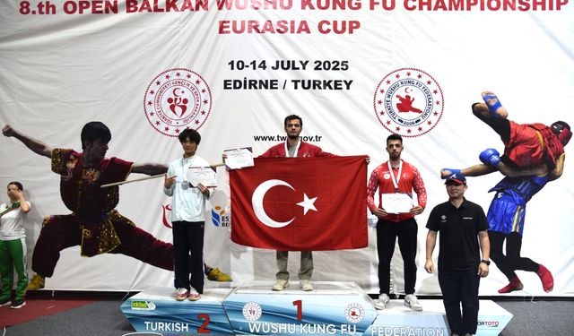 ‘Wushu Kung Fu’ Takımından Tarihi Başarı