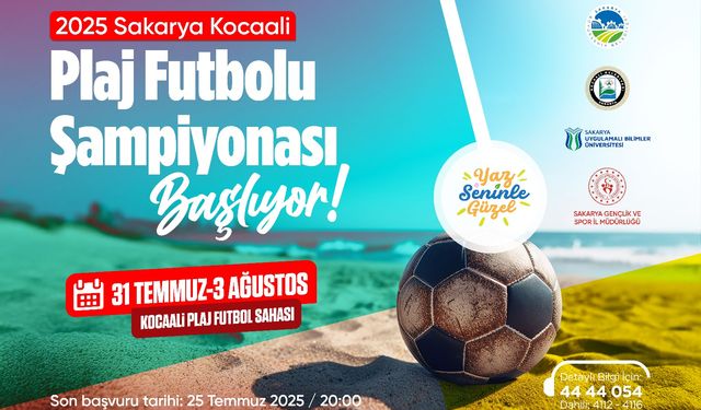 Plaj Futbolu Fırtınası Başlıyor