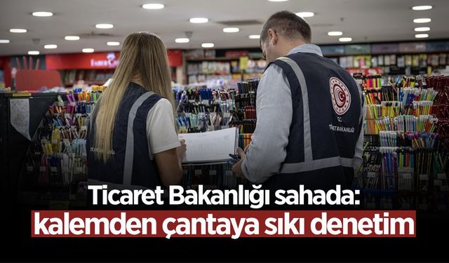 Kırtasiyelerde Denetim Alarmı