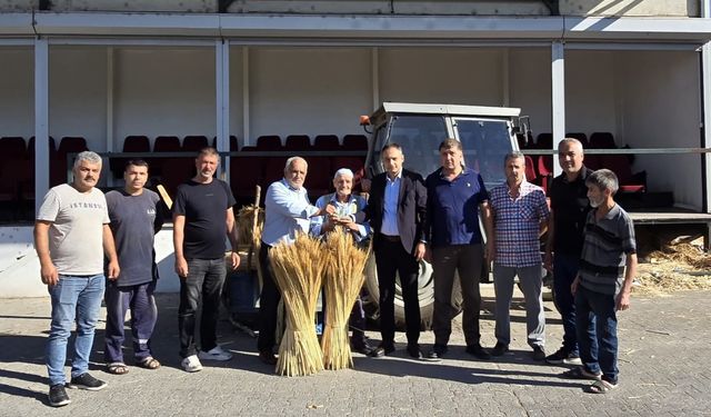 STB’de İlk Mahsul Hediyesi Verildi