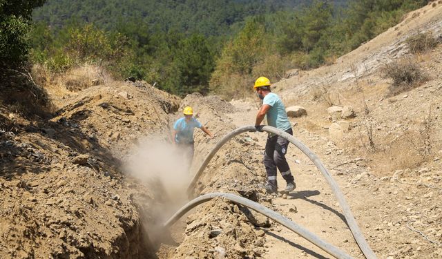 Şehren Mahallesi’ne 2 Bin Metrelik İçme Suyu Hattı
