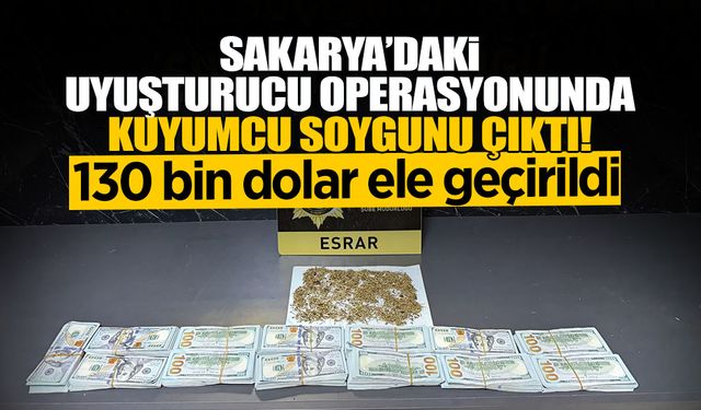 Kuyumcu Soygununun İzi Sakarya’da Bulundu!