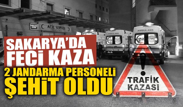 Sakarya'da Feci Kaza: 2 Jandarma Şehit Oldu