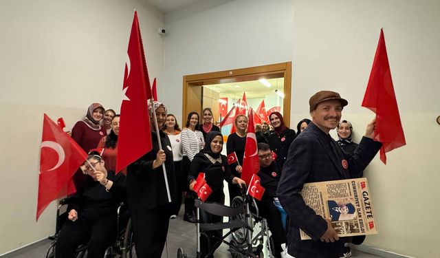 SGM’de Özel Bireylerin Cumhuriyet Coşkusu