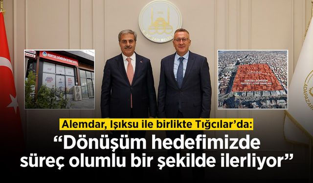 Alemdar, Işıksu İle Birlikte Tığcılar’da