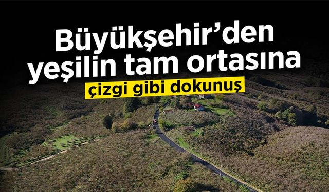Büyükşehir’den Çizgi Gibi Dokunuş