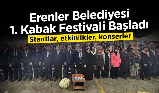 Erenler Belediyesi 1. Kabak Festivali Coşkuyla Başladı