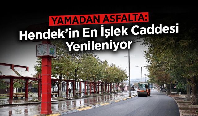 Şehit Gaffar Okkan Bulvarı’na Büyükşehir Dokunuşu