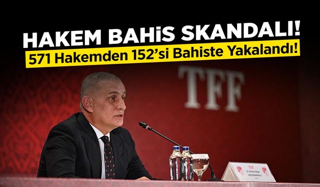 Türk Futbolunda Bahis Skandalı