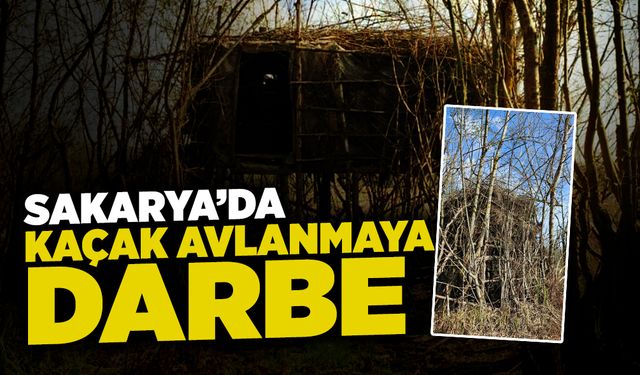 Sakarya’da Kaçak Avlanmaya Darbe