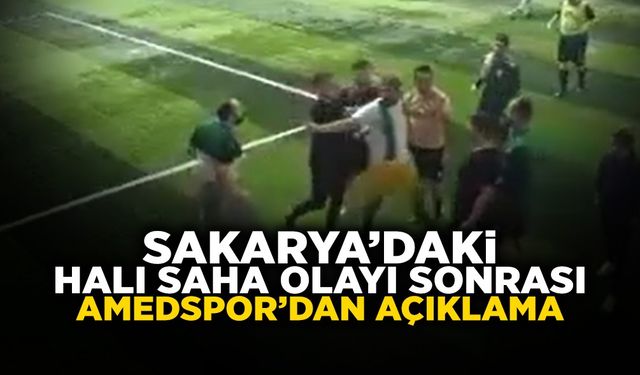Sakarya’daki Halı Saha Olayı Sonrası Amedspor’dan Açıklama