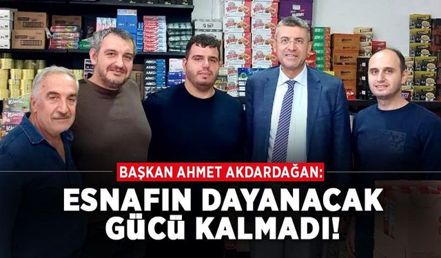 Esnafın Dayanacak Gücü Kalmadı