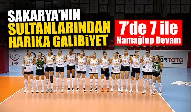 Sakarya’nın Sultanlarından Harika Galibiyet